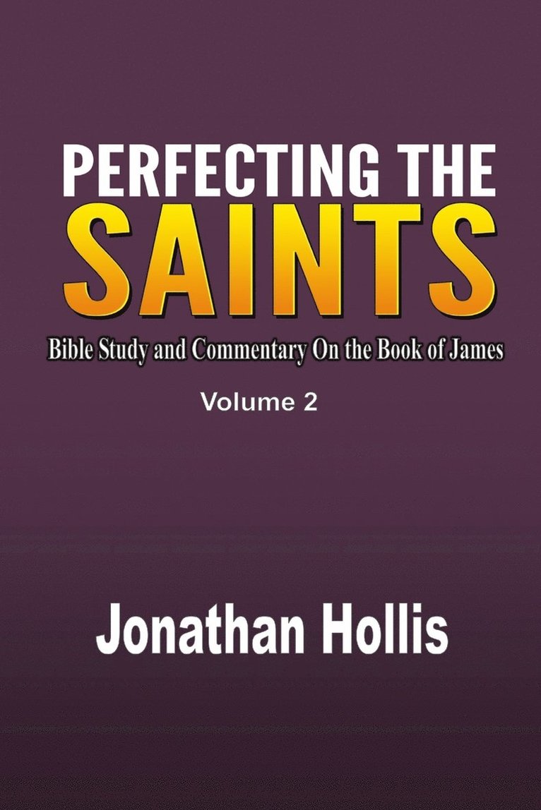 Perfecting the Saints 1