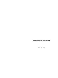 bokomslag Philosophy of Hypertext