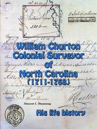 bokomslag William Churton - Colonial Surveyor of North Carolina