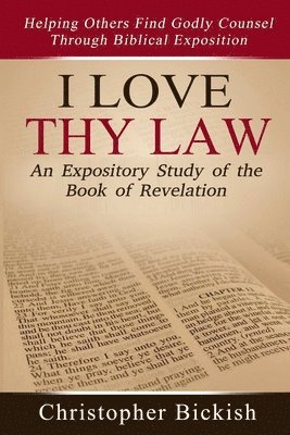 I Love Thy Law 1