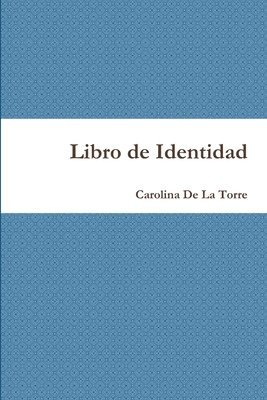 bokomslag Libro De Identidad