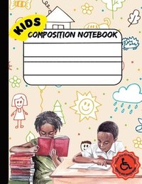 bokomslag Single Lined Composition Notebook for Kids