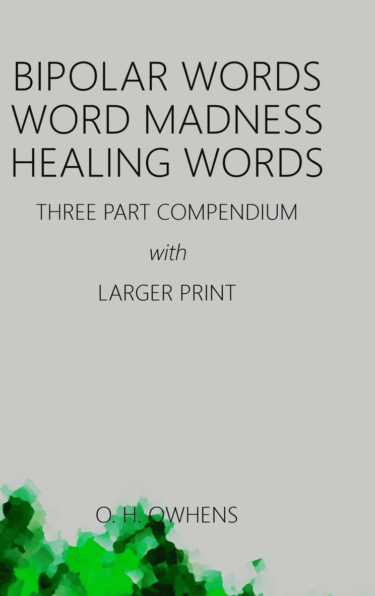 Bipolar Words Word Madness Healing Words 1