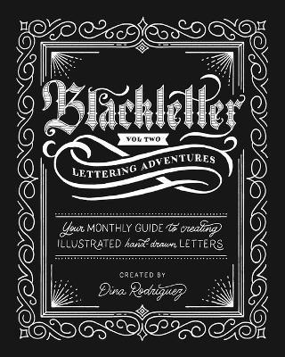 bokomslag Vol 2 Blackletter Lettering Adventures