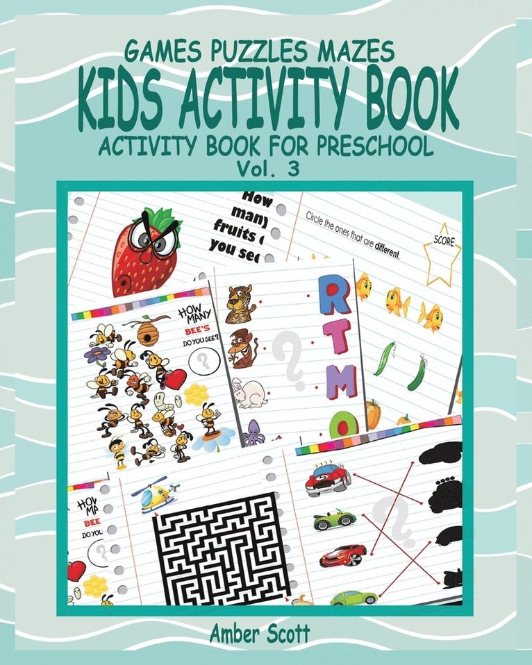 Kids Activity Book ( Activity Book For Preschool ) -Vol. 3 1