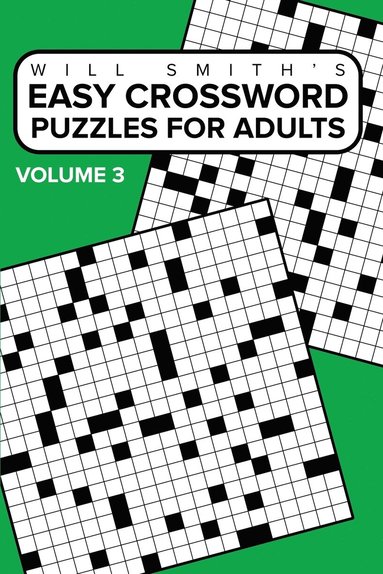 bokomslag Easy Crossword Puzzles For Adults - Volume 3