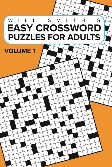 bokomslag Easy Crossword Puzzles For Adults -Volume 1