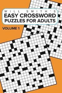 bokomslag Easy Crossword Puzzles For Adults -Volume 1