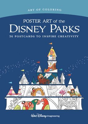 Art Of Coloring: Poster Art Of The Disney Parks 1