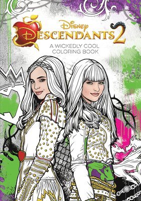 bokomslag Descendants 2: A Wickedly Cool Coloring Book