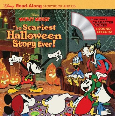 bokomslag Disney Mickey Mouse: The Scariest Halloween Story Ever! Readalong Storybook and CD