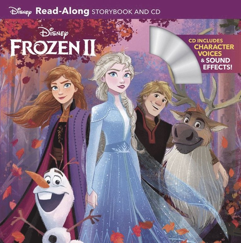 Frozen 2 Read-along Storybook And Cd