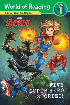 Marvel Press Book Group - World of Reading: Five Super Hero Stories!, Häftad