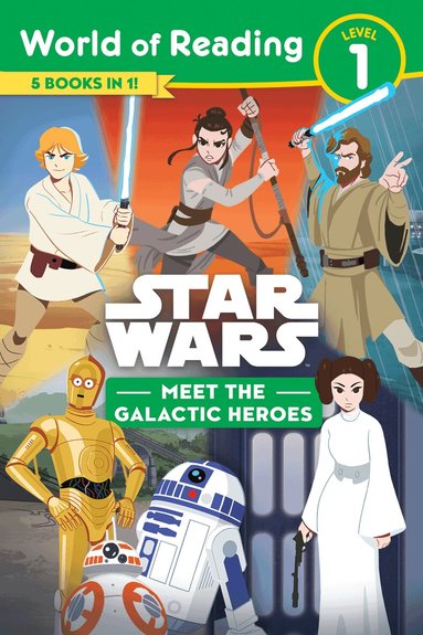 Lucasfilm Press - Star Wars: World of Reading: Meet the Galactic Heroes (Level 1 Reader Bindup), Häftad