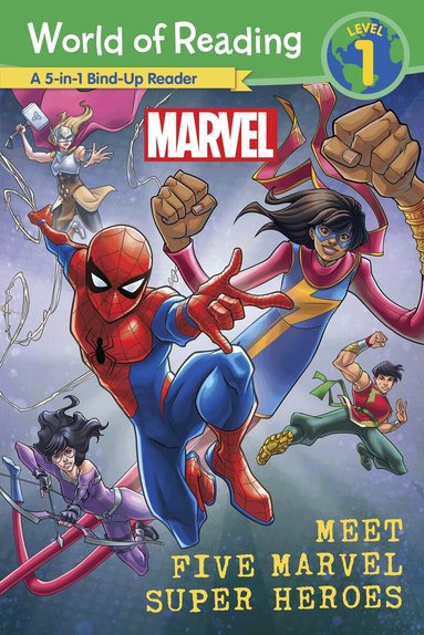 Marvel Press Book Group - World of Reading: Meet Five Marvel Super Heroes, Häftad