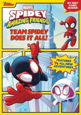 Disney Books - Spidey and His Amazing Friends: Team Spidey Does It All!: My First Comic Reader!, Häftad