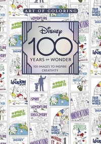 bokomslag Art Of Coloring: Disney 100 Years Of Wonder: 100 Images to Inspire Creativity