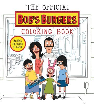 bokomslag Official Bob's Burgers Coloring Book