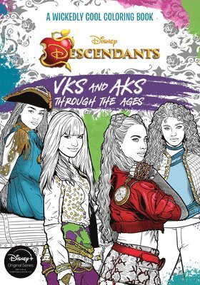 bokomslag Descendants: A Wickedly Cool Coloring Book: VKs and AKs Through the Ages