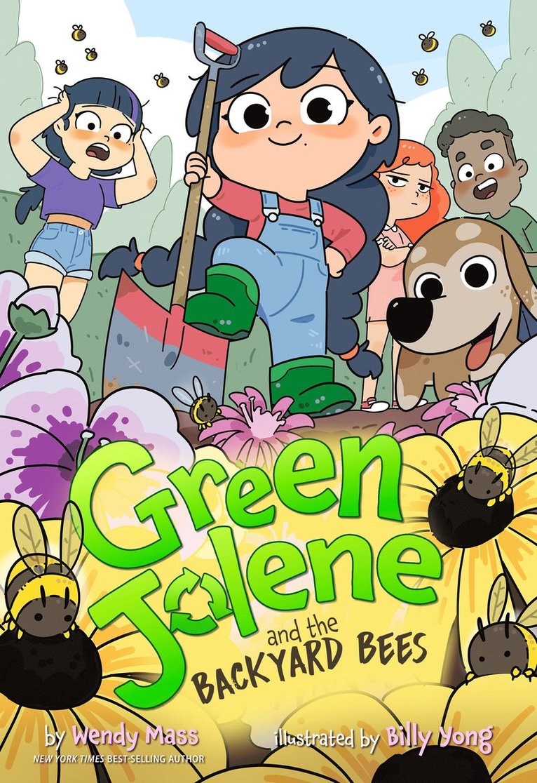 Wendy Mass - Green Jolene and the Backyard Bees, Häftad