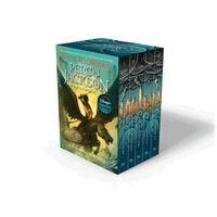 Rick Riordan - Percy Jackson and the Olympians 5 Book Paperback Boxed Set (w/poster), Häftad