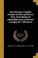 bokomslag Les Erinnyes; tragédie antique en deux parties en vers. Avec introd. et intermèdes pour orchestre; musique de J. Massenet
