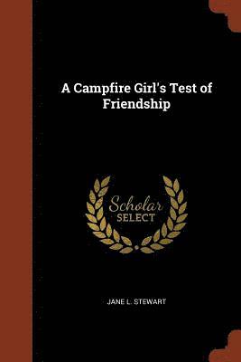 bokomslag A Campfire Girl's Test of Friendship