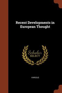 bokomslag Recent Developments in European Thought