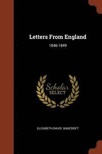 bokomslag Letters From England