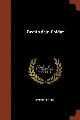 bokomslag Recits d'un Soldat