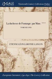 bokomslag La duchesse de Fontange