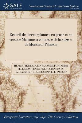 Recueil de pieces galantes 1