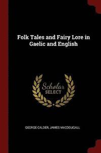 bokomslag Folk Tales and Fairy Lore in Gaelic and English