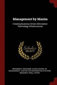 bokomslag Management by Maxim