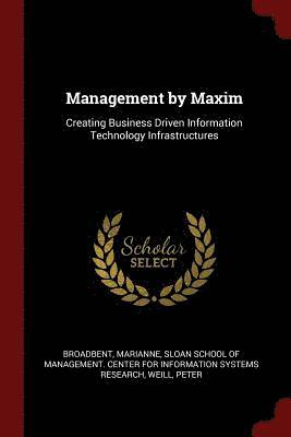 Management by Maxim 1