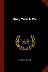 bokomslag String Music In Print