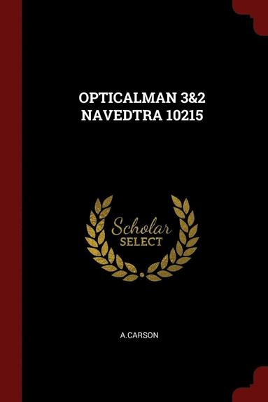 bokomslag Opticalman 3&2 Navedtra 10215