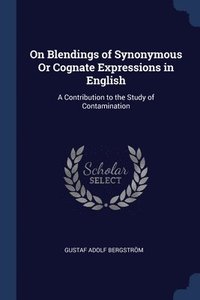 bokomslag On Blendings of Synonymous Or Cognate Expressions in English
