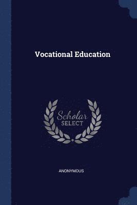 bokomslag Vocational Education