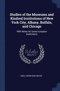 bokomslag Studies of the Museums and Kindred Institutions of New York City, Albany, Buffalo, and Chicago