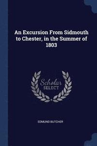 bokomslag An Excursion From Sidmouth to Chester, in the Summer of 1803