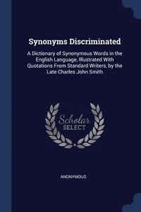 bokomslag Synonyms Discriminated
