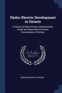 bokomslag Hydro-Electric Development in Ontario
