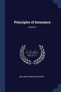bokomslag Principles of Insurance; Volume 1