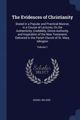 bokomslag Evidences of Christianity