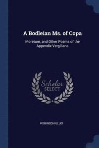 bokomslag A Bodleian Ms. of Copa
