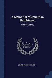 bokomslag A Memorial of Jonathan Hutchinson
