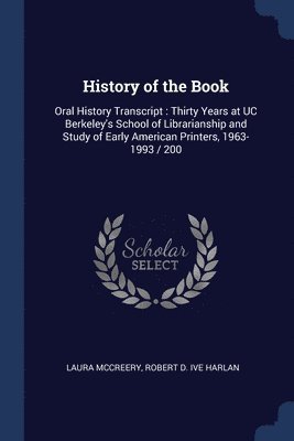 History of the Book 1
