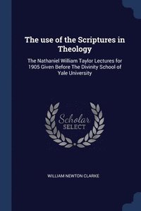 bokomslag The use of the Scriptures in Theology