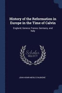 bokomslag History of the Reformation in Europe in the Time of Calvin